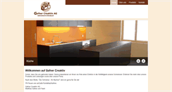 Desktop Screenshot of gafner-creaktiv.ch