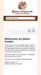 Mobile Screenshot of gafner-creaktiv.ch